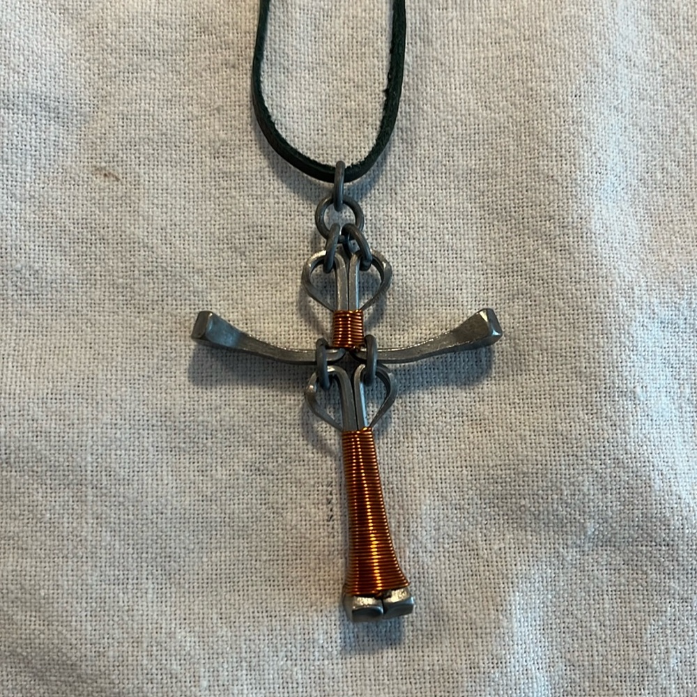 Interesting Cross Necklace